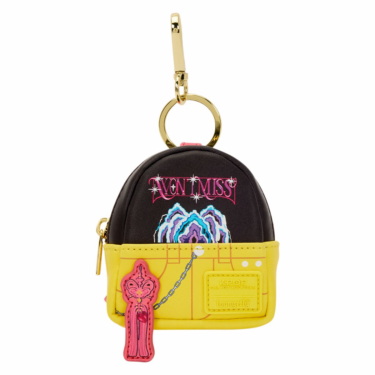 KPop Demon Hunters Cosplay Mystery Mini Backpack Keychain Charm
