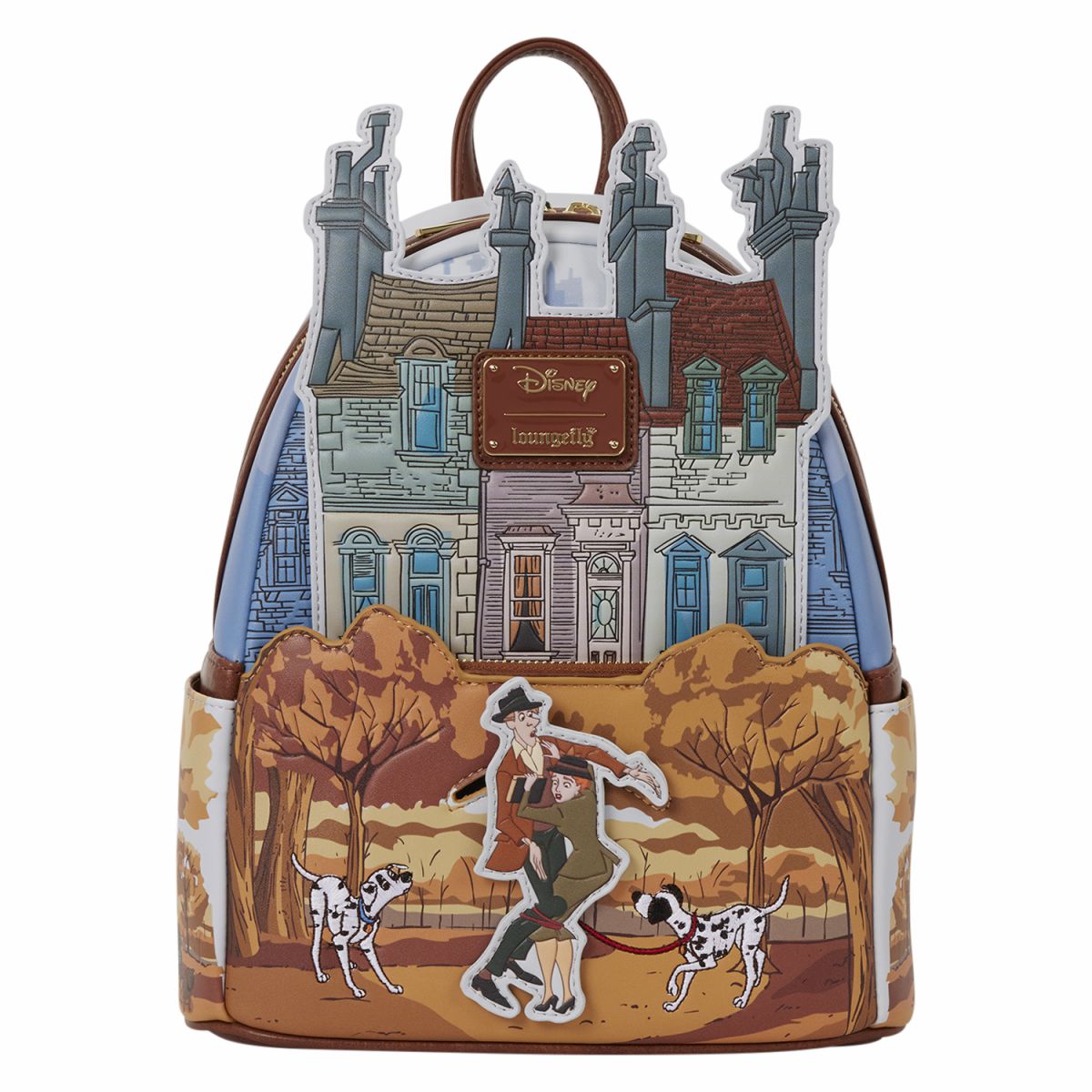 101 Dalmatians Roger & Anita Scene Mini Backpack