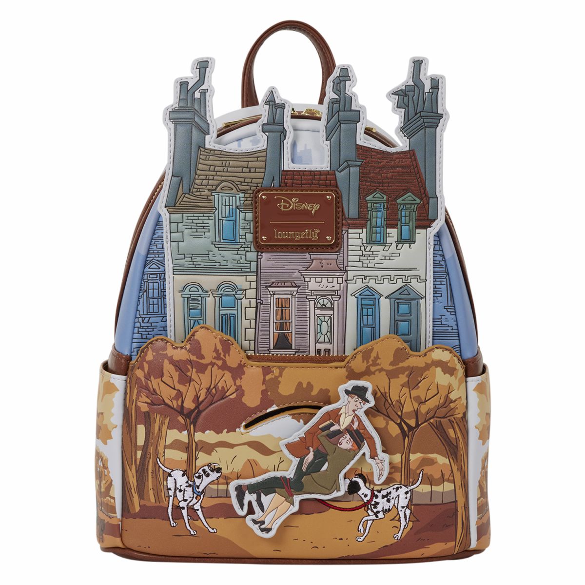 101 Dalmatians Roger & Anita Scene Mini Backpack