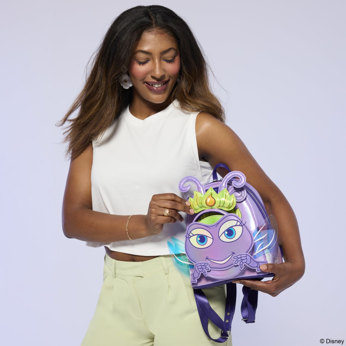 A Bug's Life Atta Cosplay Mini Backpack with Ear Headband
