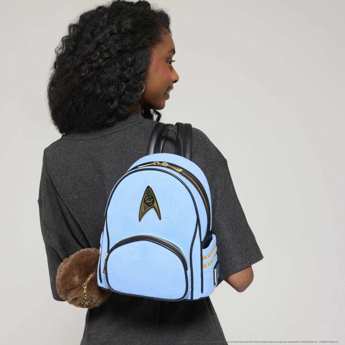 Star Trek Spock Cosplay Mini Backpack with Coin Bag