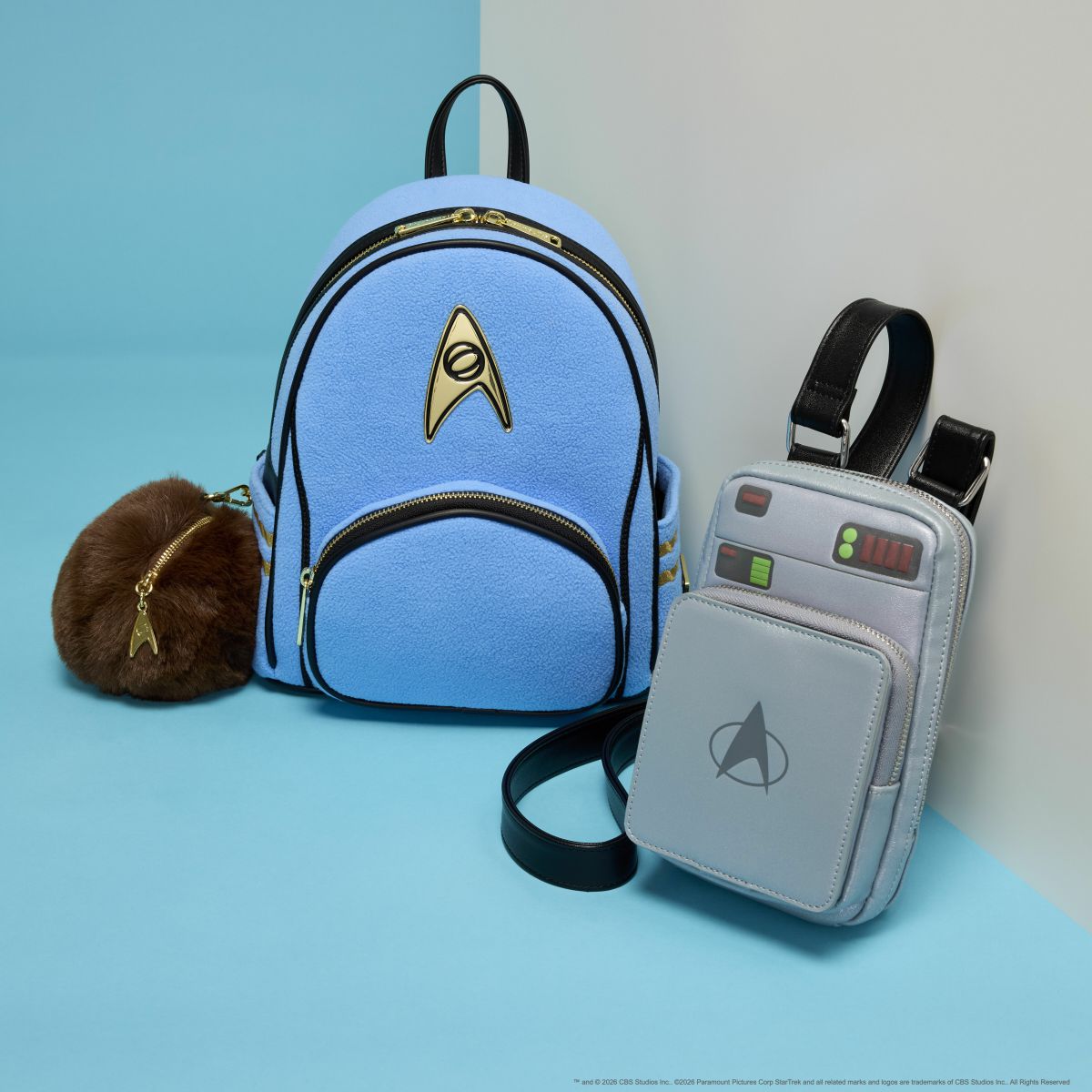 Star Trek Spock Cosplay Mini Backpack with Coin Bag