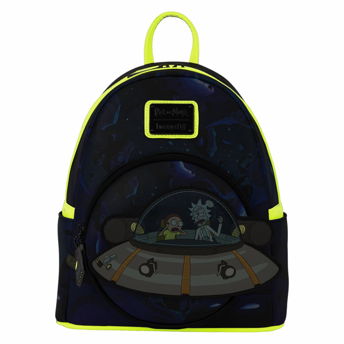Rick and Morty Glow Mini Backpack