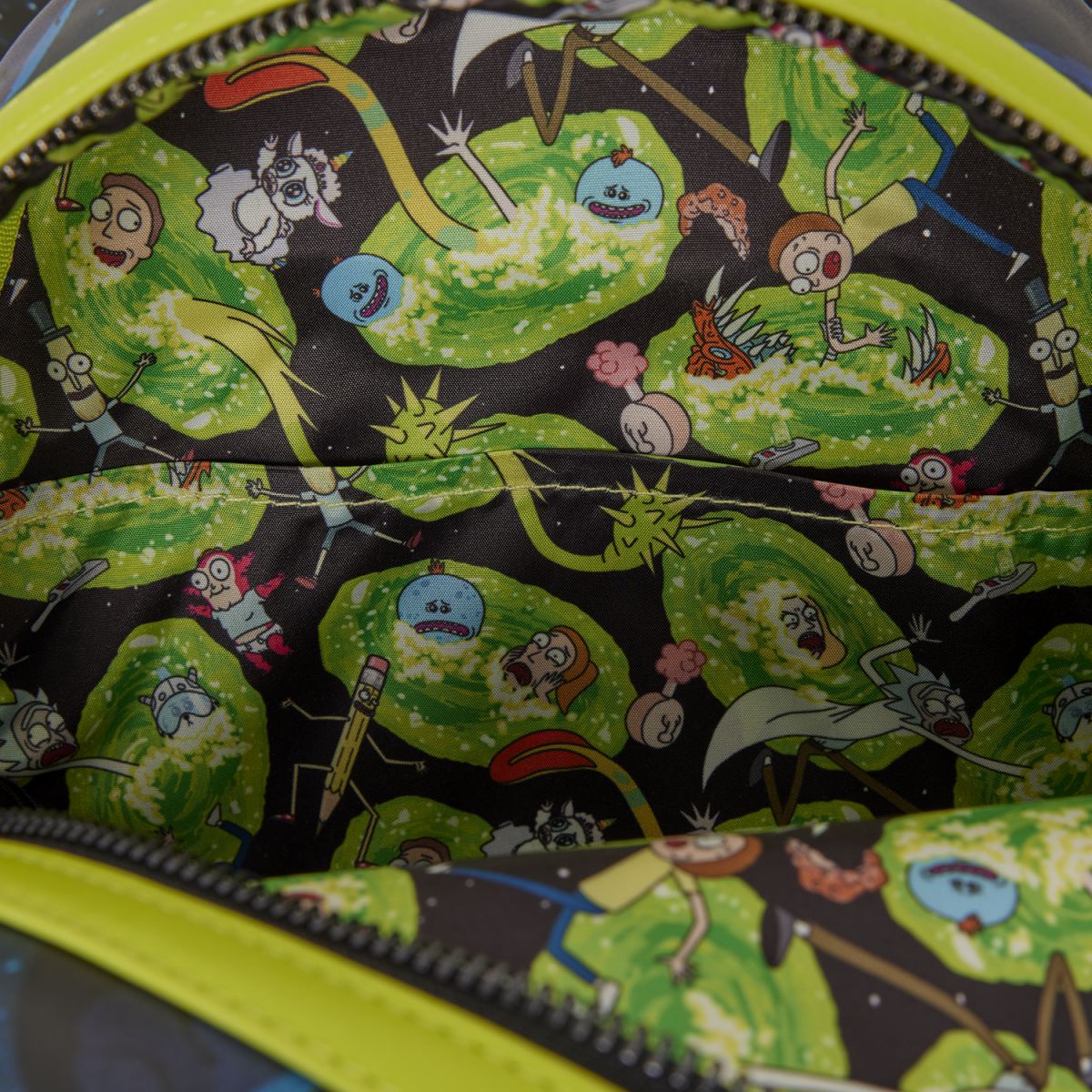 Rick and Morty Glow Mini Backpack