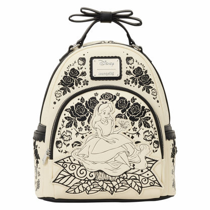 Alice in Wonderland Floral Mini Backpack