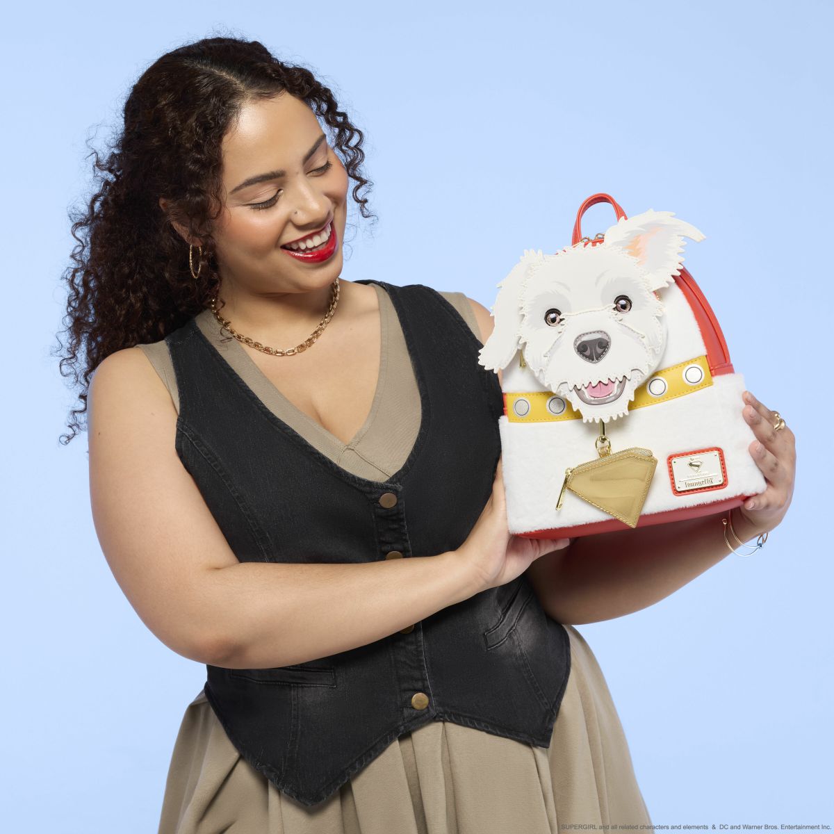 Supergirl Krypto Cosplay Mini Backpack