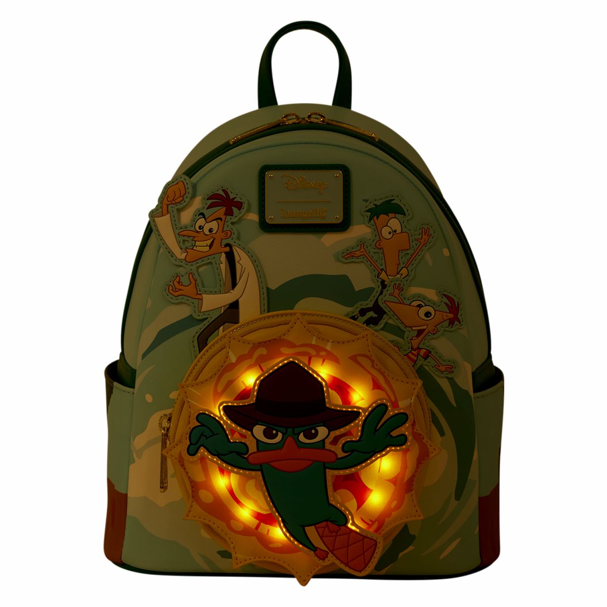 Phineas & Ferb Light-Up Mini Backpack