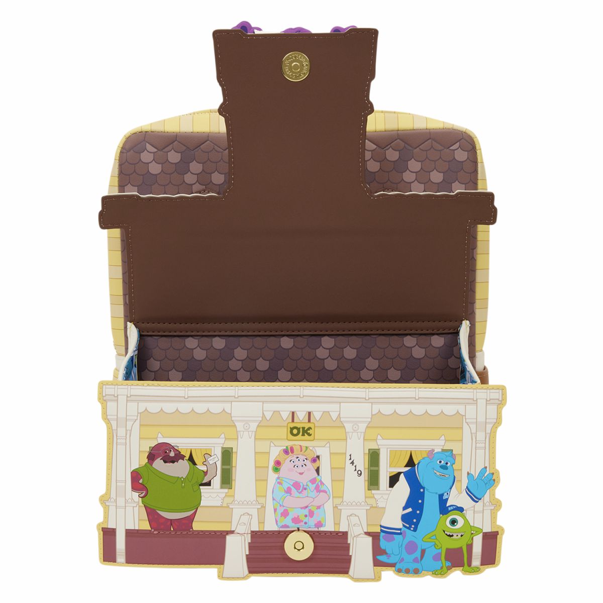 Monsters University Oozma Kappa House Figural Mini Backpack