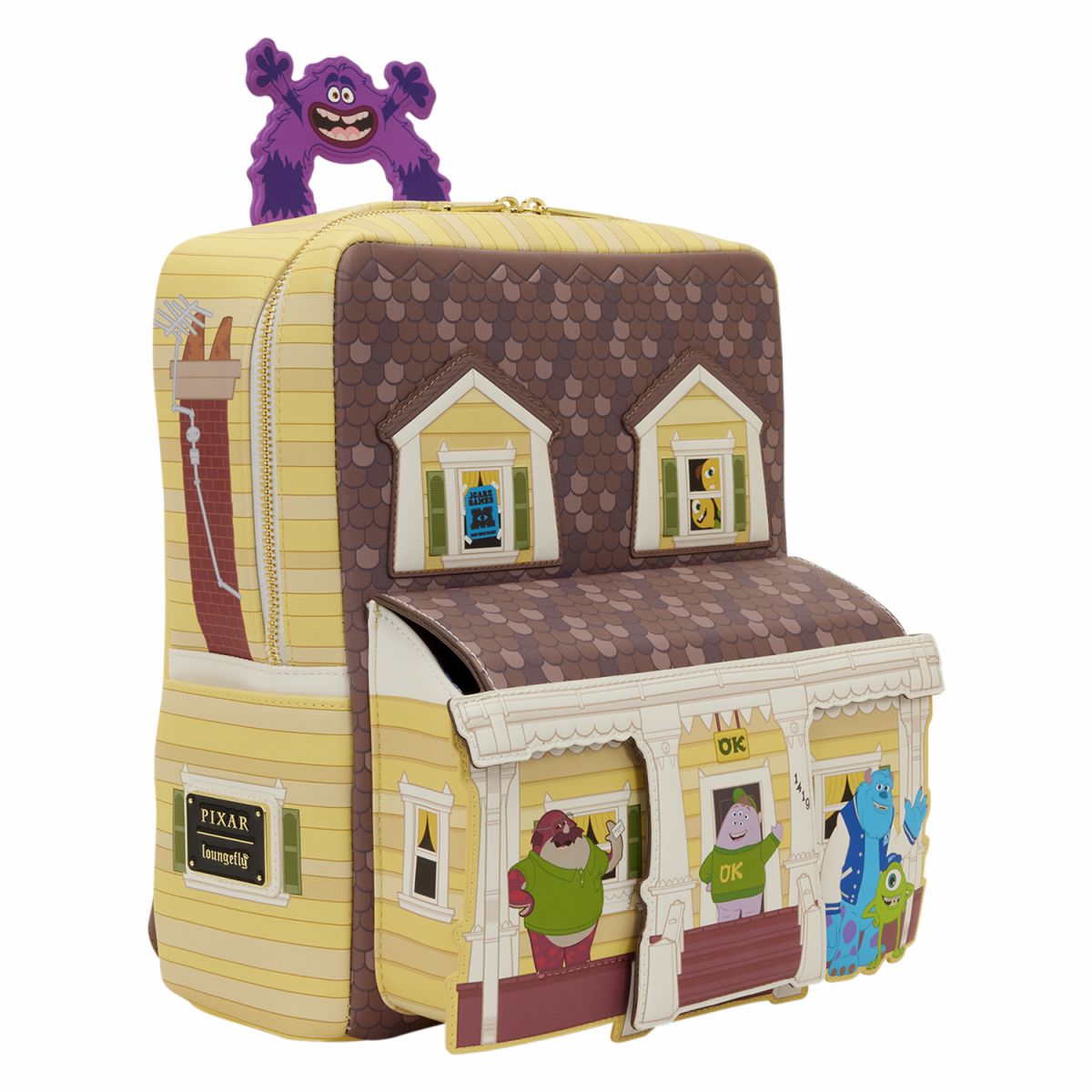 Monsters University Oozma Kappa House Figural Mini Backpack