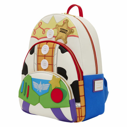Toy Story 5 Triple Pocket Jessie, Woody, & Buzz Midi Backpack