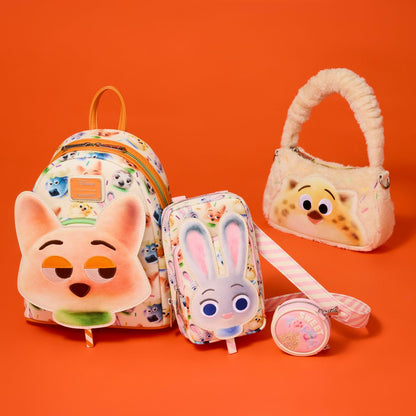 Zootopia 2 Nick Wilde Cotton Candy Cosplay All-Over Print Mini Backpack
