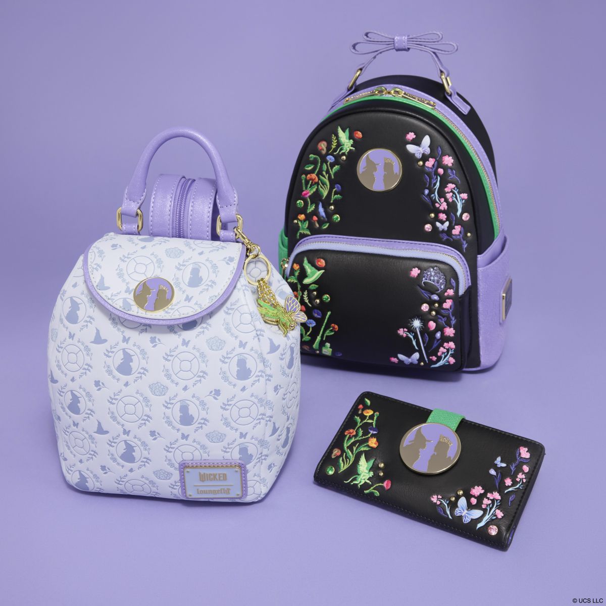 Wicked Glinda & Elphaba Floral & Lace Mini Backpack