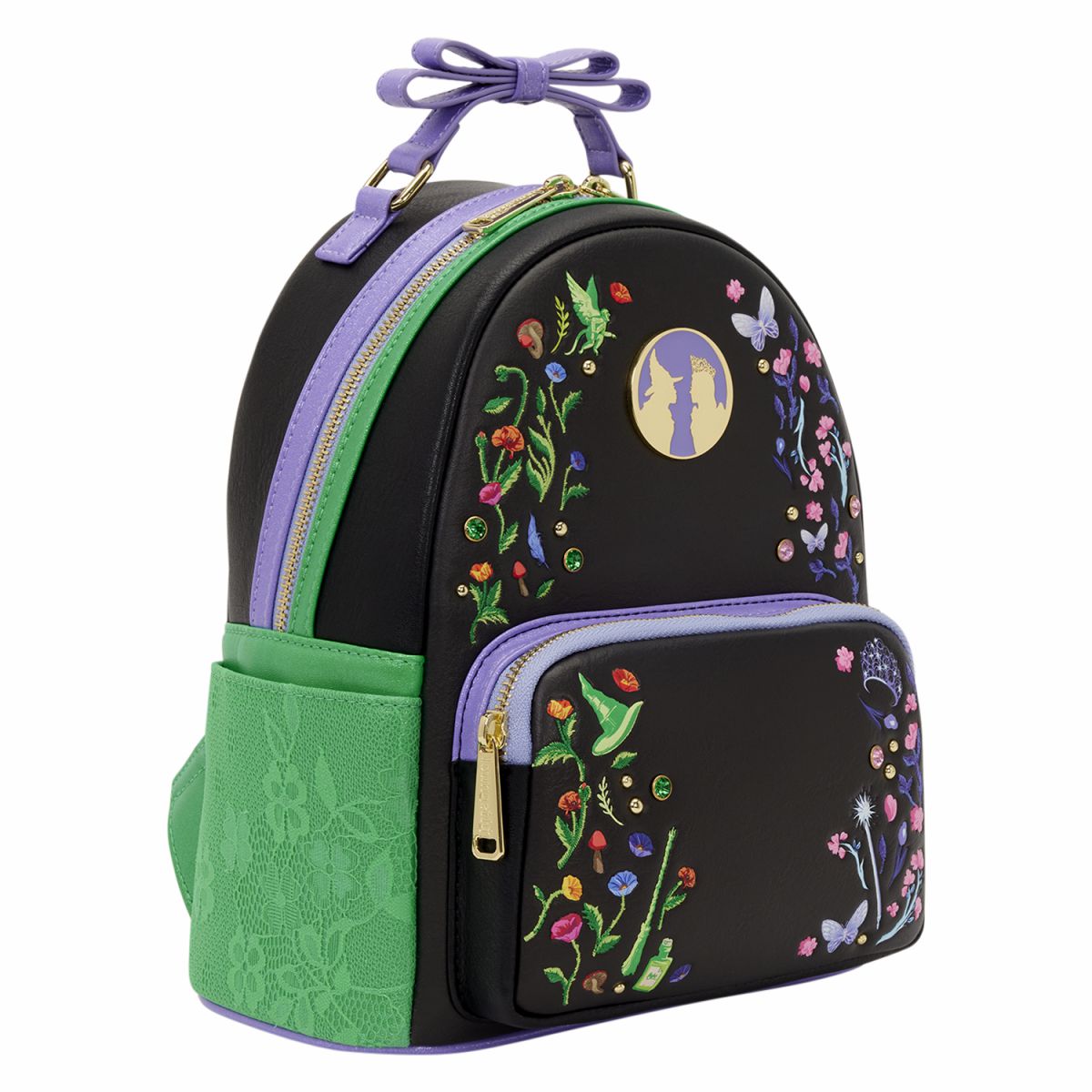 Wicked Glinda & Elphaba Floral & Lace Mini Backpack