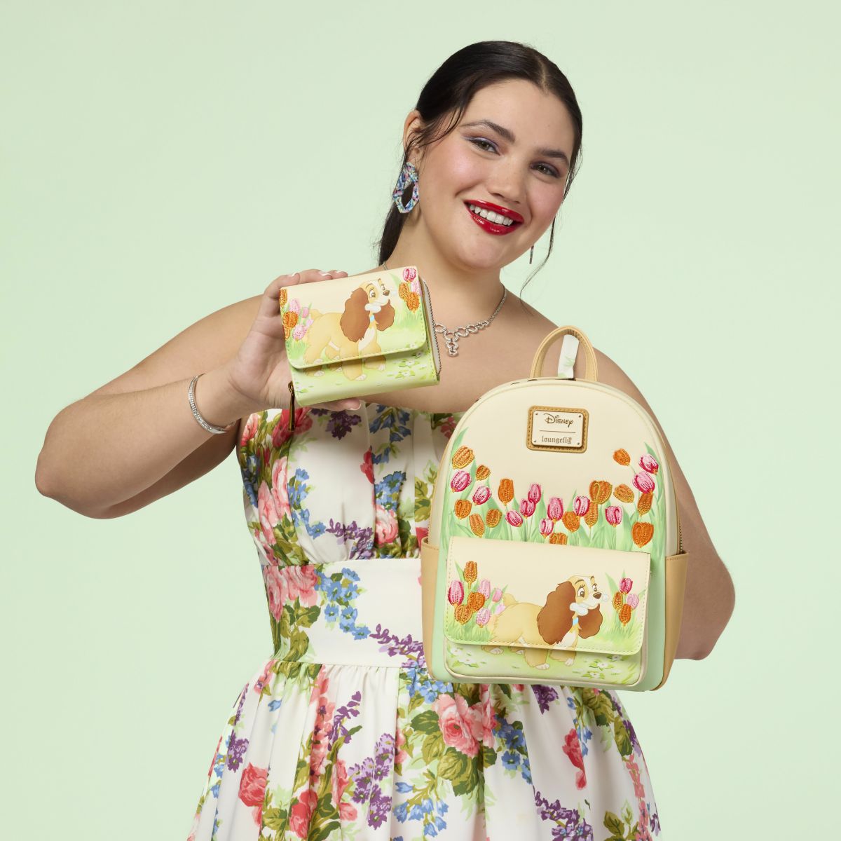 Lady and the Tramp Pastel Tulip Mini Backpack