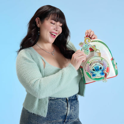 Stitch & Scrump Iridescent Holiday Ornament Mini Backpack