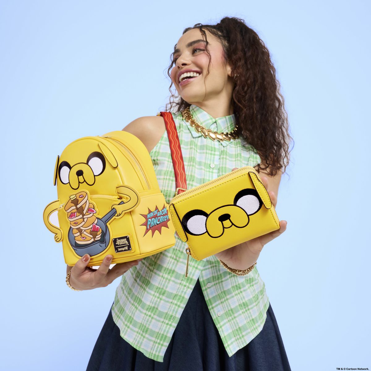 Adventure Time Jake Cosplay Mini Backpack