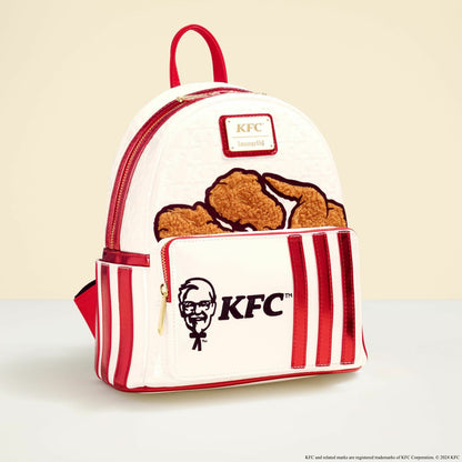 KFC Chicken Bucket Sherpa Mini Backpack