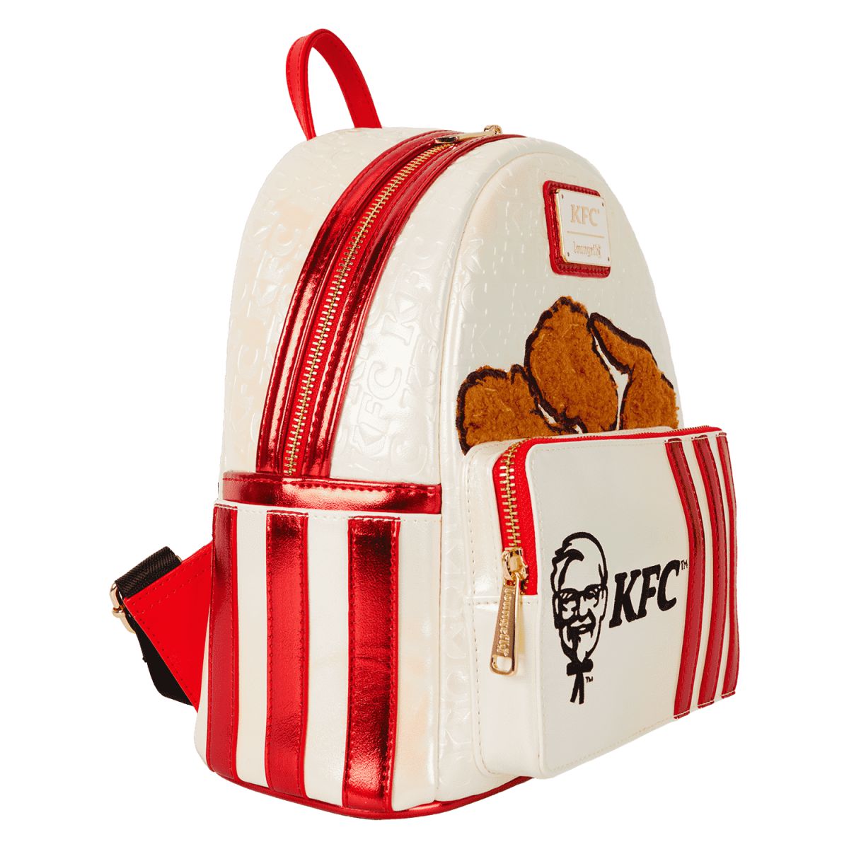 KFC Chicken Bucket Sherpa Mini Backpack