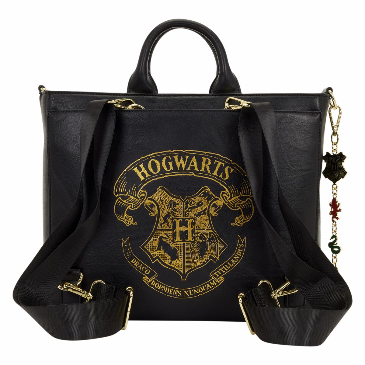 Harry Potter Hogwarts Letter Convertible Backpack & Tote Crossbody Bag