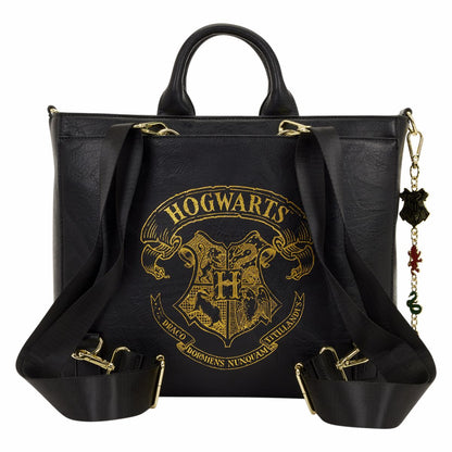 Harry Potter Hogwarts Letter Convertible Backpack & Tote Crossbody Bag