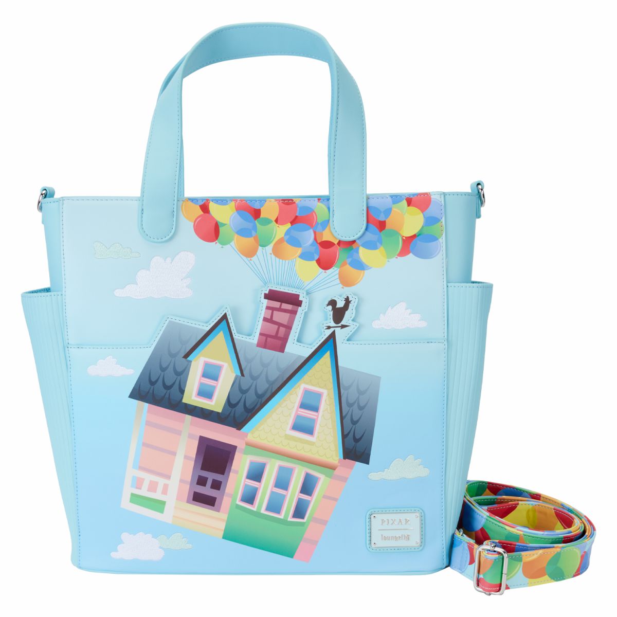 Up Balloon House Convertible Backpack & Tote Crossbody Bag