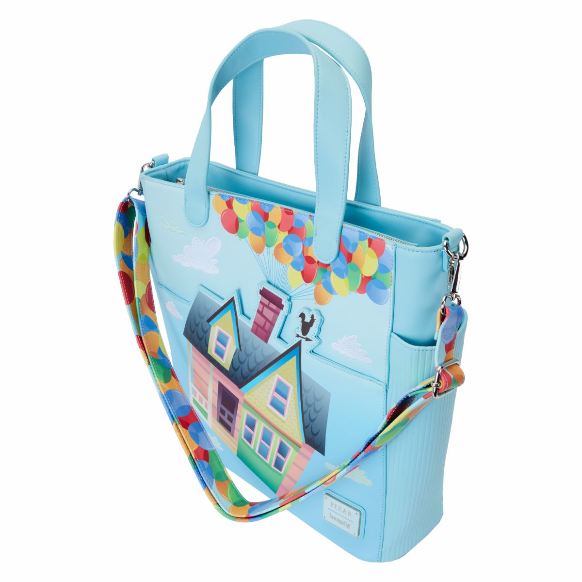 Up Balloon House Convertible Backpack & Tote Crossbody Bag
