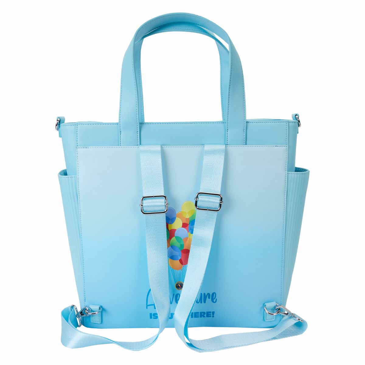 Up Balloon House Convertible Backpack & Tote Crossbody Bag