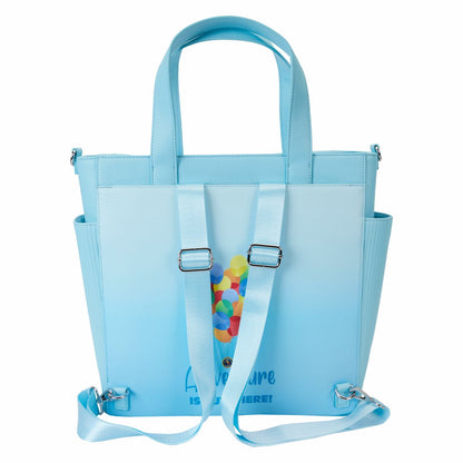 Up Balloon House Convertible Backpack & Tote Crossbody Bag