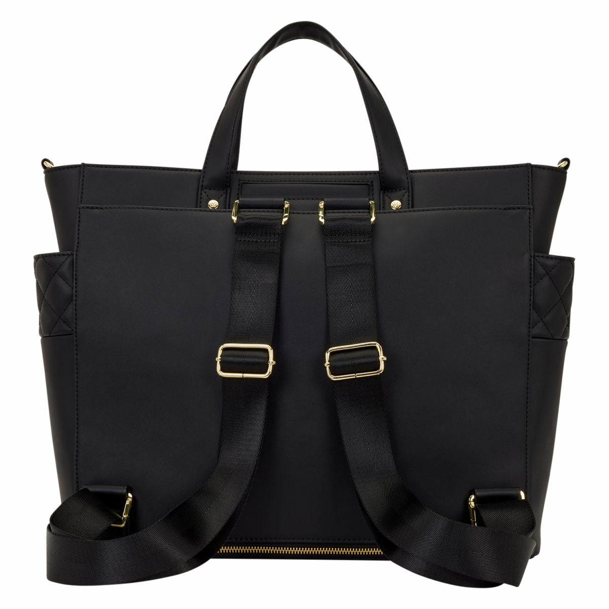 Loungefly The Mo Black Convertible Backpack & Tote Crossbody Pin Trader Bag