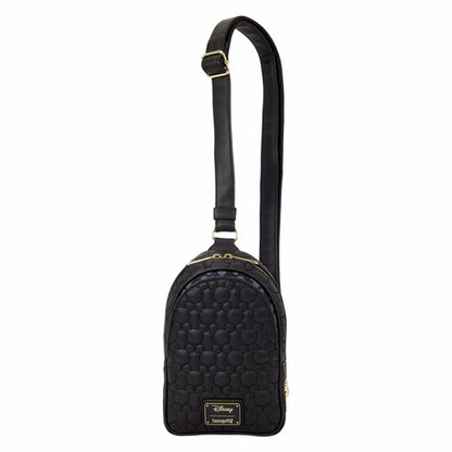 Mickey Mouse Silhouette All-Over Print Sling Crossbody Bag