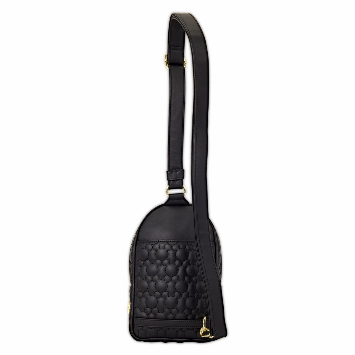 Mickey Mouse Silhouette All-Over Print Sling Crossbody Bag