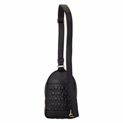 Mickey Mouse Silhouette All-Over Print Sling Crossbody Bag