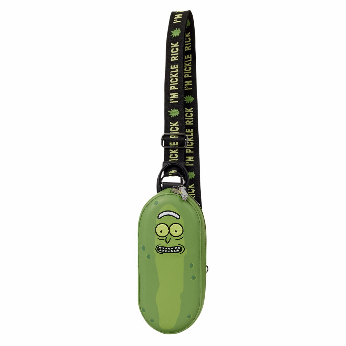 Rick and Morty Pickle Rick Sling Crossbody Bag