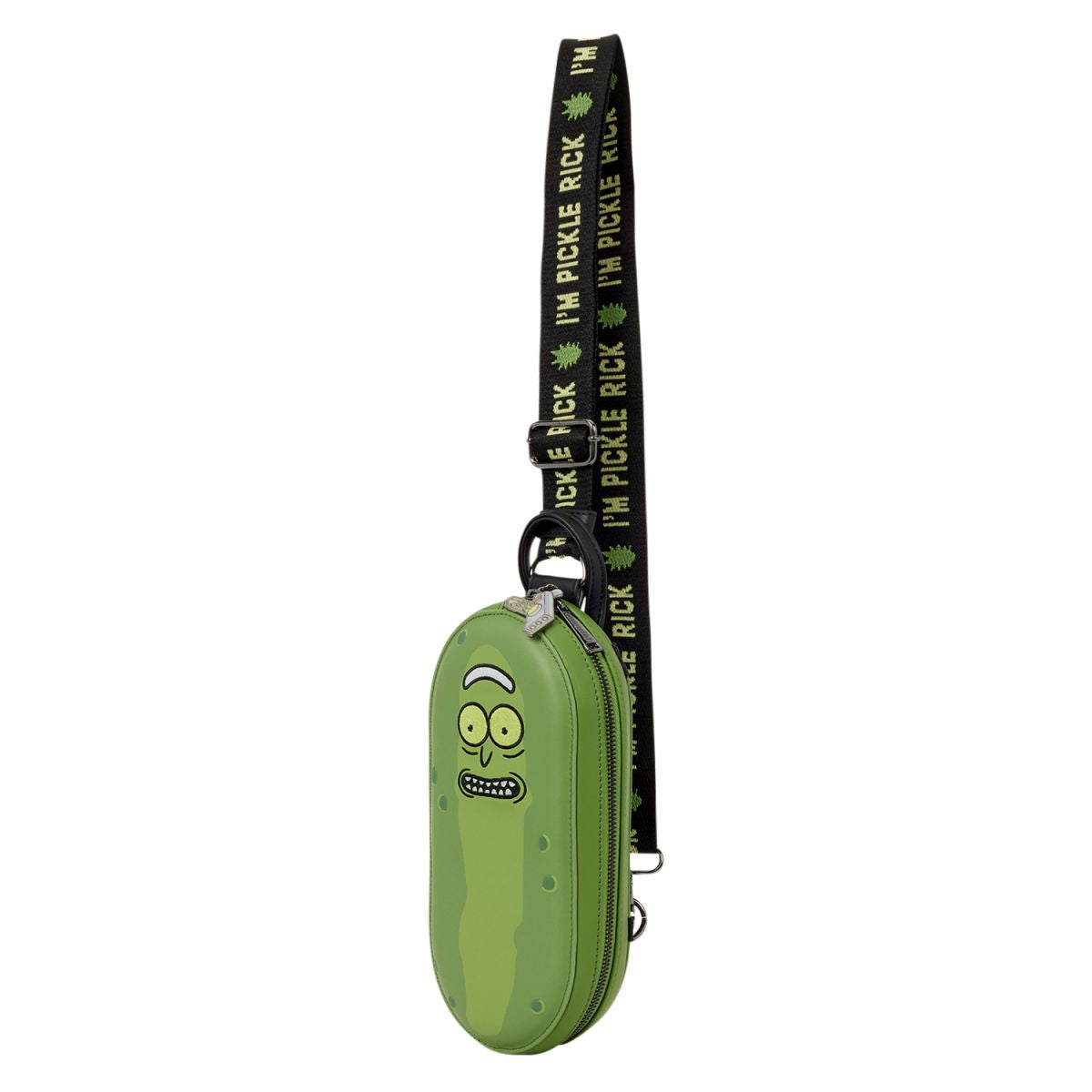 Rick and Morty Pickle Rick Sling Crossbody Bag