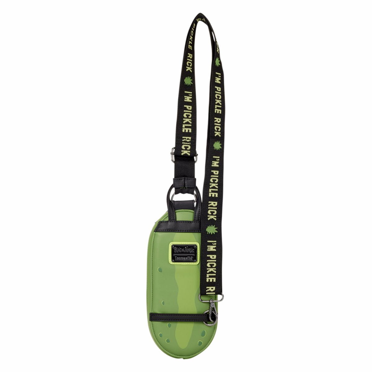 Rick and Morty Pickle Rick Sling Crossbody Bag