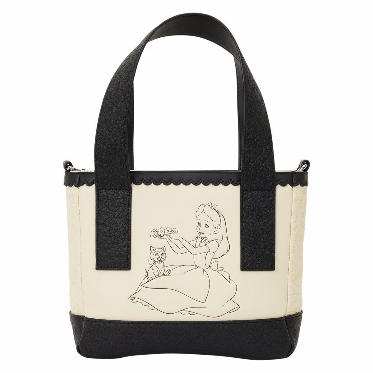 Alice in Wonderland Mini Tote Crossbody Bag