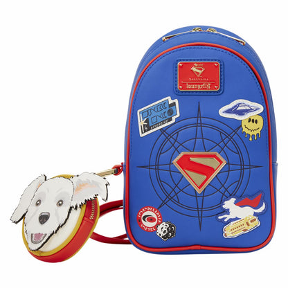 Supergirl Krypto Sling Crossbody Bag with Coin Bag