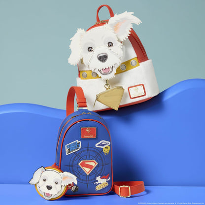 Supergirl Krypto Sling Crossbody Bag with Coin Bag