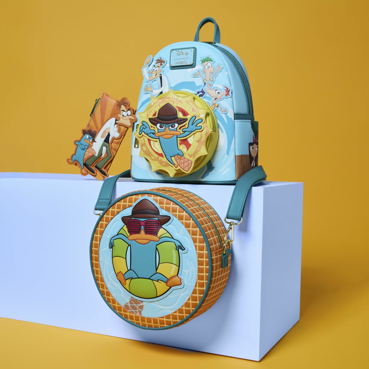Phineas & Ferb Perry the Platypus Pool Crossbody Bag