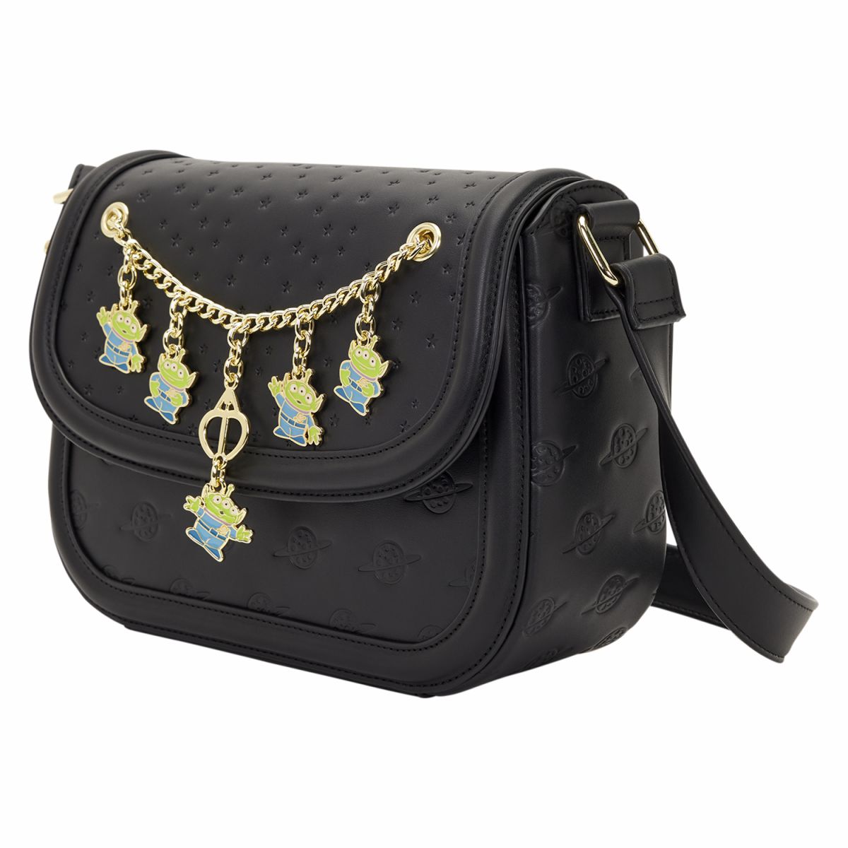 Toy Story 5 Aliens Charm Crossbody Bag