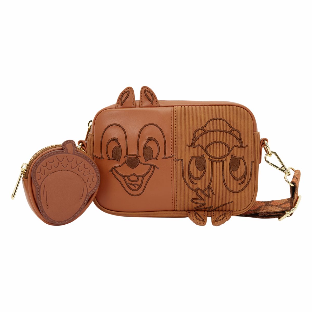 Chip 'n' Dale Sling Crossbody Bag with Coin Bag