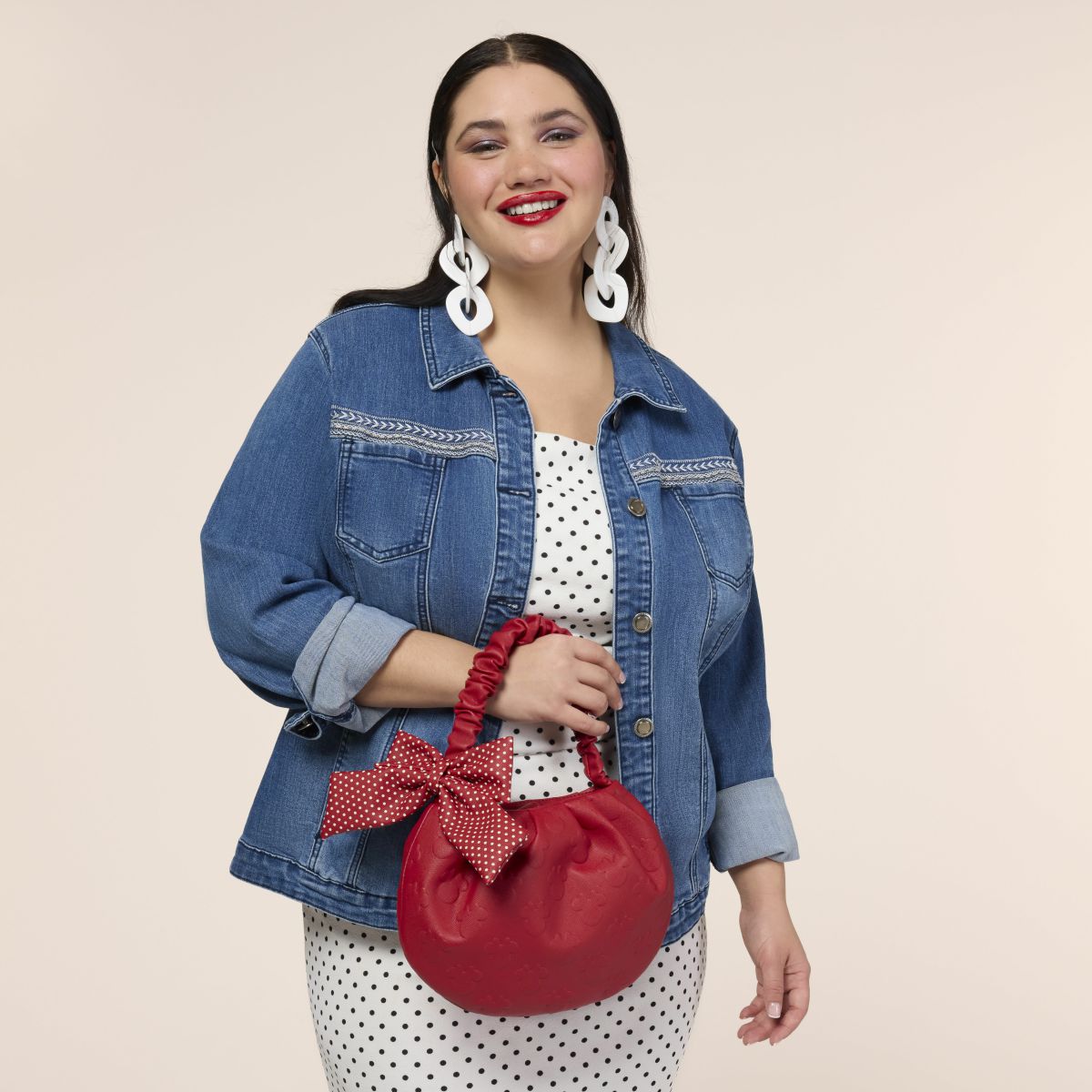 Minnie Mouse Rocks the Dots Coquette Handbag
