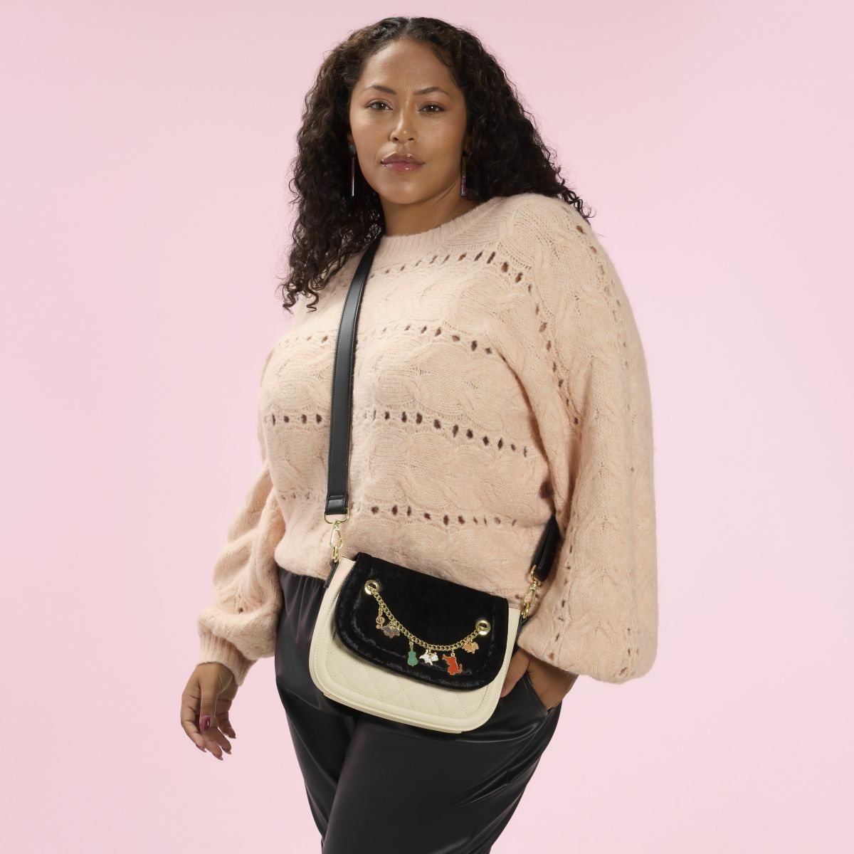 The Aristocats Charm Crossbody Bag