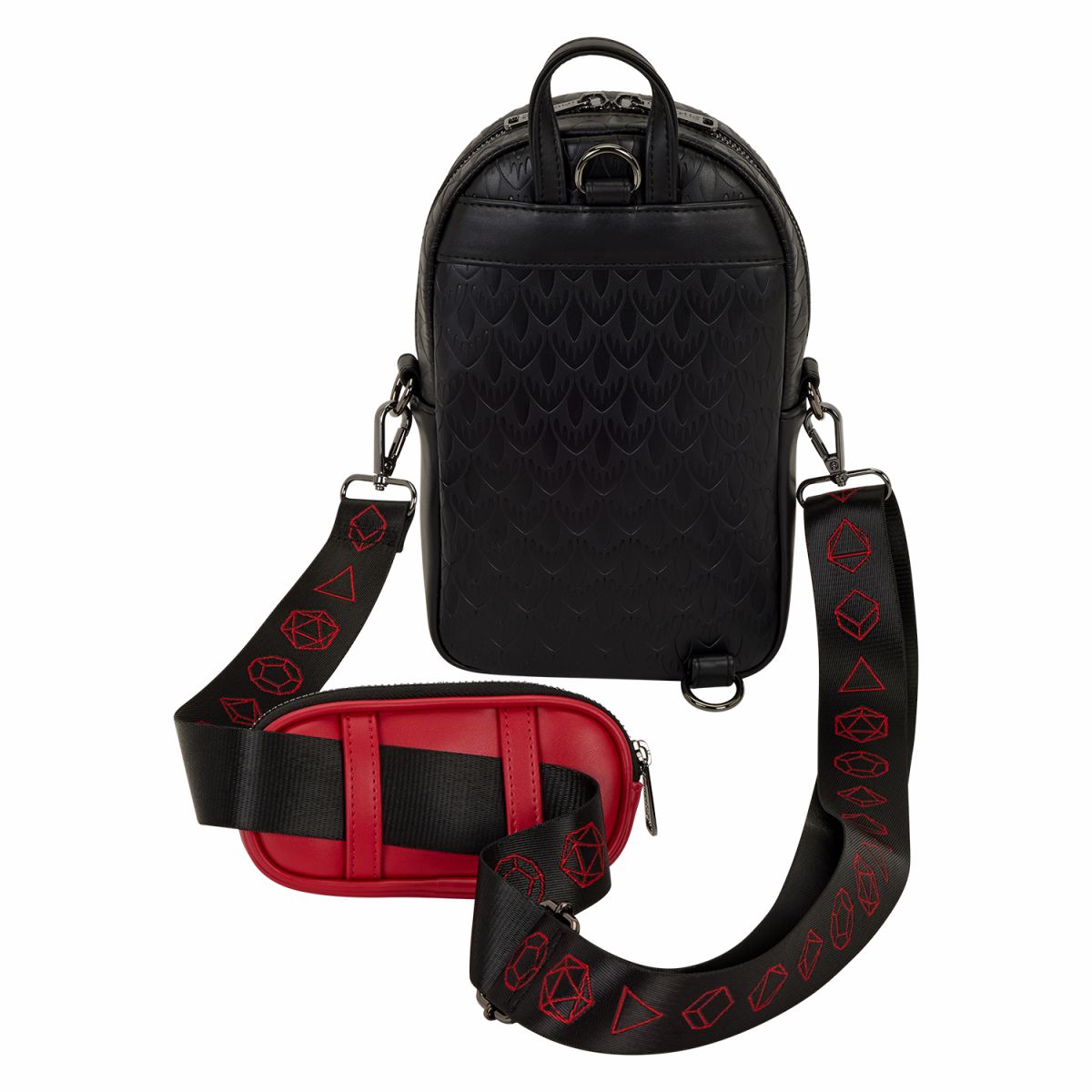 Dungeons & Dragons Sling Crossbody Bag with Accessory Pouch