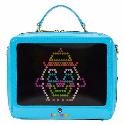 Lite-Brite Lenticular Glow Crossbody Bag with Coin Bag