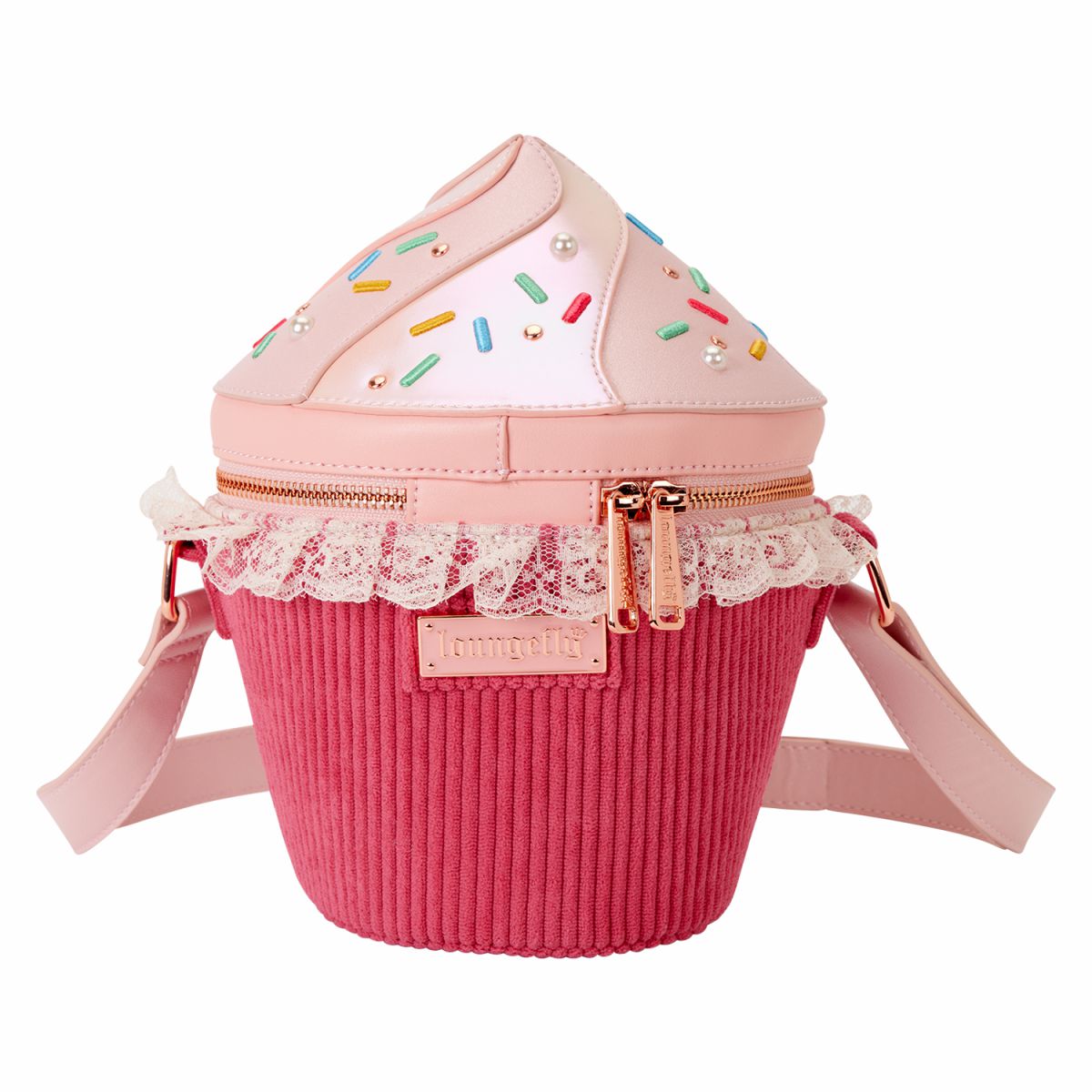 Loungefly Figural Cupcake Crossbody Bag