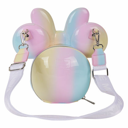 Minnie Mouse Pastel Tie-Dye Molded Figural Crossbody Bag