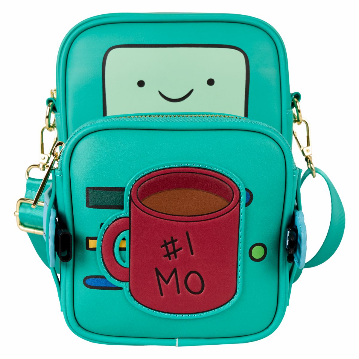 Adventure Time BMO Crossbuddies® Cosplay Crossbody Bag With Coin Bag