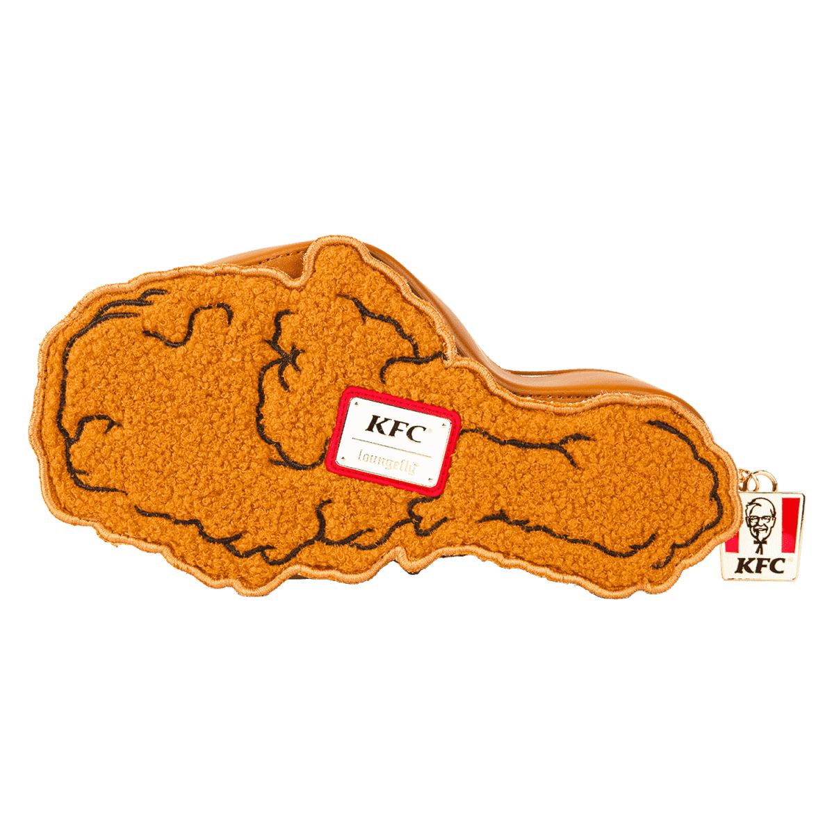 KFC Drumstick Sherpa Crossbody Bag