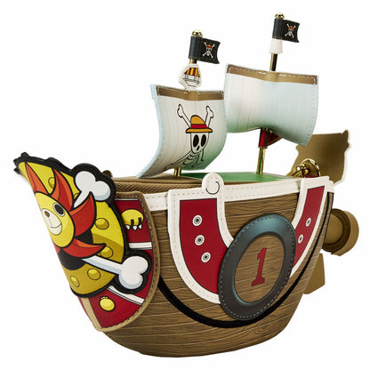 One Piece Thousand Sunny Ship Figural Crossbody Bag